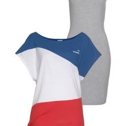 KangaROOS 2-in-1-Kleid (2-tlg) in sommerlicher zweiteiliger Kombination Kleid und Shirt Grau-weiß-gestreift | schwarz, Marine-koralle-gestreift | marine, Royalblau-rot-weiß | hellgrau-meliert, Blau-rosa 19 KangaROOS 2-in-1-Kleid (2-tlg) in sommerlicher zweiteiliger Kombination Kleid und Shirt Grau-weiß-gestreift | schwarz, Marine-koralle-gestreift | marine, Royalblau-rot-weiß | hellgrau-meliert, Blau-rosa -KANGAROOS Verkäufe 1dfe1d3b 8c55 5fe4 b8e7 b0f376c54dc5