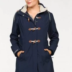 KangaROOS Softshelljacke mit tollem kontrastfarbendem Kapuzenfutter