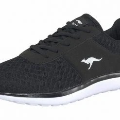 KangaROOS »Bumpy« Sneaker Schwarz, Altrosa