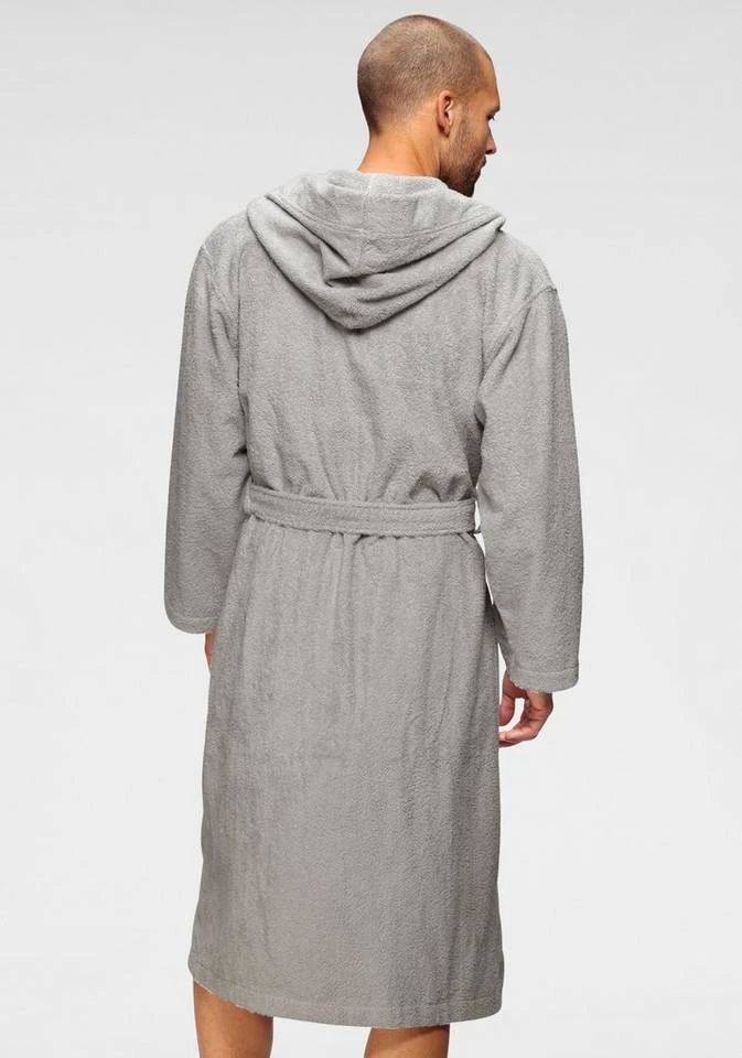 Unisex-Bademantel »Cassidy«, KangaROOS, mit Logostickerei Türkis, Blau, Schwarz, Weiß 4 Unisex-Bademantel »Cassidy«, KangaROOS, mit Logostickerei Türkis, Blau, Schwarz, Weiß – Bild 4