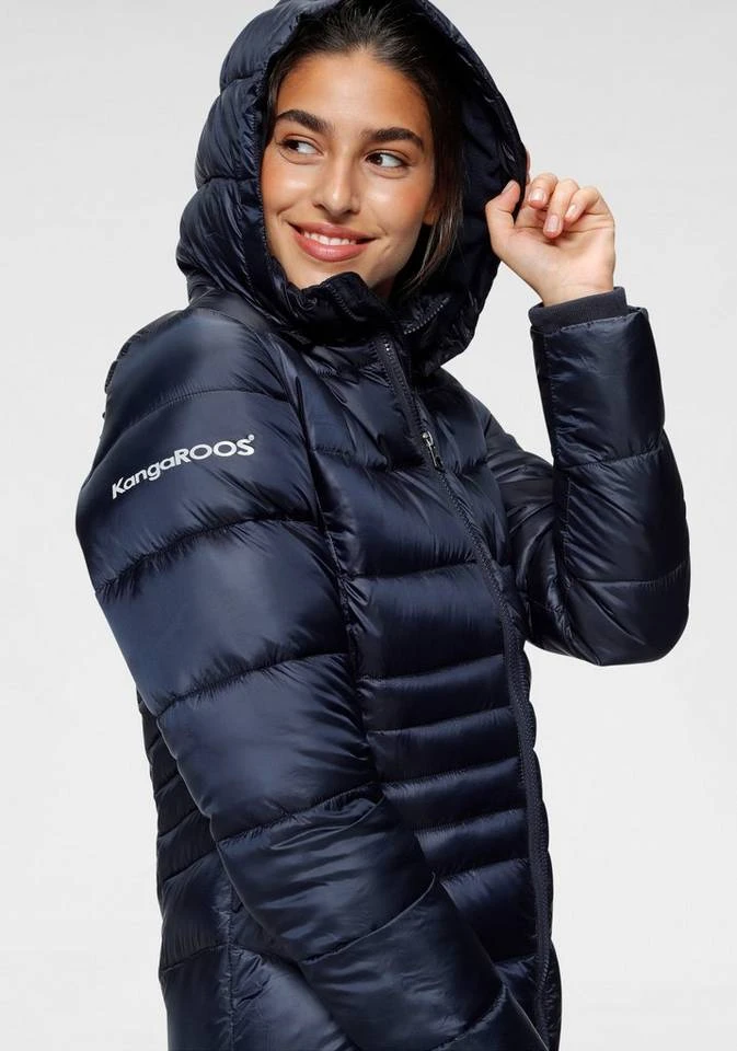 KangaROOS Steppmantel mit abnehmbarer Kapuze Marine, Dunkelgrün, Dunkelgrau, Schwarz 5 KangaROOS Steppmantel mit abnehmbarer Kapuze Marine, Dunkelgrün, Dunkelgrau, Schwarz – Bild 5