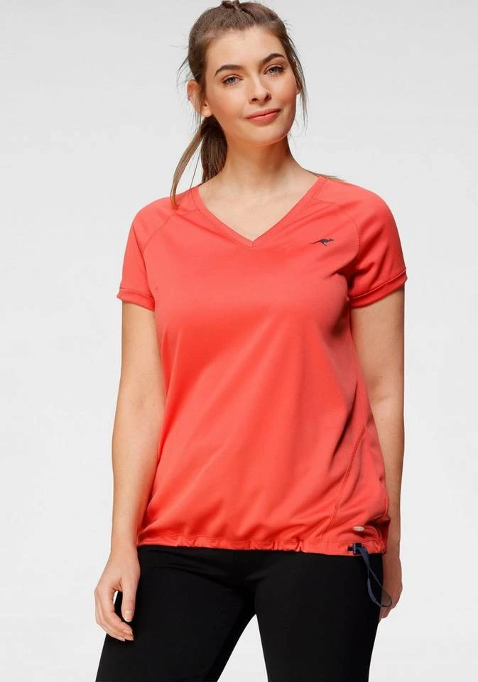 KangaROOS Funktionsshirt Große Größen Koralle, Schwarz, Petrol, Lila 10 KangaROOS Funktionsshirt Große Größen Koralle, Schwarz, Petrol, Lila – Bild 10