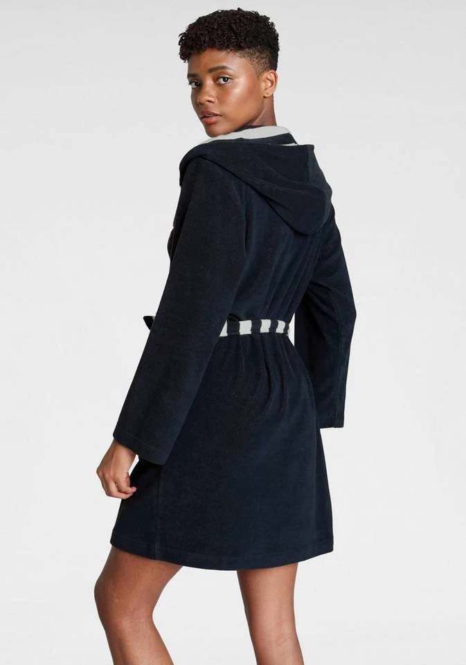 Damenbademantel »Celia«, KangaROOS, mit gestreiftem Gürtel Marine, Rot, Grau 3 Damenbademantel »Celia«, KangaROOS, mit gestreiftem Gürtel Marine, Rot, Grau – Bild 3