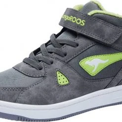 KangaROOS »Kalley II EV« Sneaker Grau-lime, Schwarz-weiß