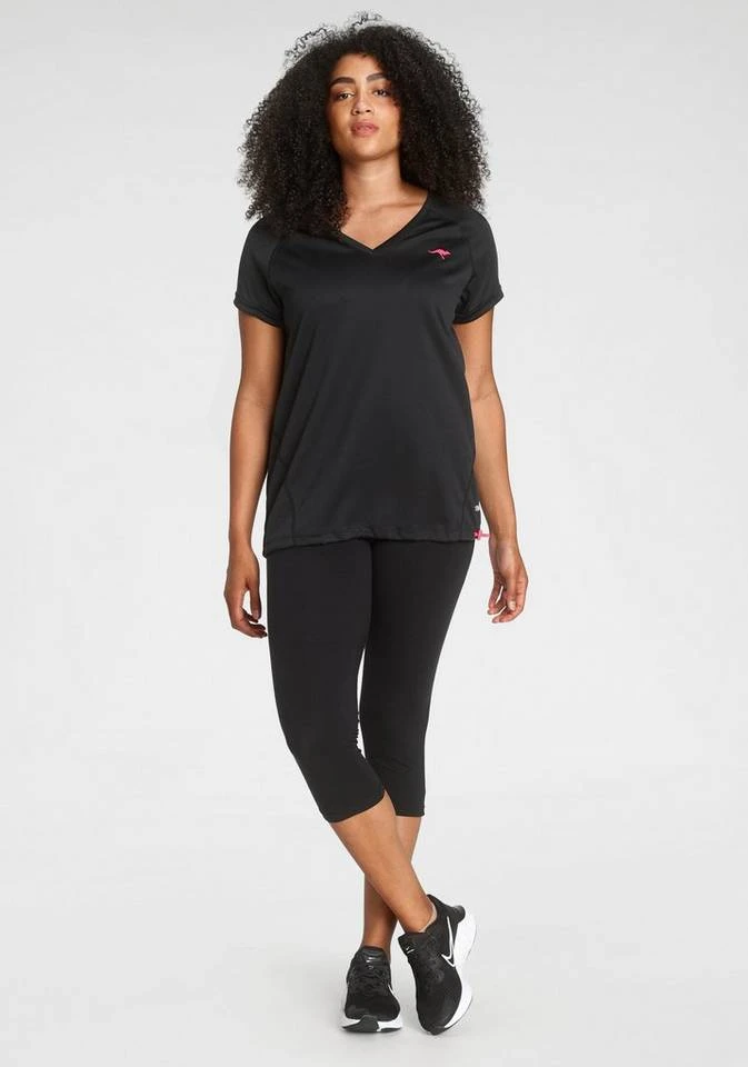 KangaROOS Funktionsshirt Große Größen Koralle, Schwarz, Petrol, Lila 5 KangaROOS Funktionsshirt Große Größen Koralle, Schwarz, Petrol, Lila – Bild 5