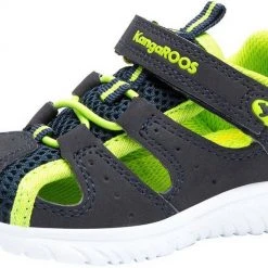 KangaROOS »KI-Rock Lite EV« Sneaker Grau-blau, Blau-lime