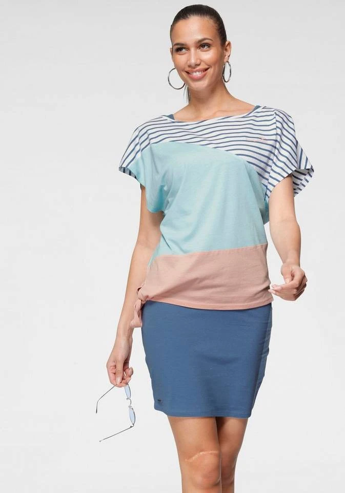 KangaROOS 2-in-1-Kleid (2-tlg) in sommerlicher zweiteiliger Kombination Kleid und Shirt Grau-weiß-gestreift | schwarz, Marine-koralle-gestreift | marine, Royalblau-rot-weiß | hellgrau-meliert, Blau-rosa 11 KangaROOS 2-in-1-Kleid (2-tlg) in sommerlicher zweiteiliger Kombination Kleid und Shirt Grau-weiß-gestreift | schwarz, Marine-koralle-gestreift | marine, Royalblau-rot-weiß | hellgrau-meliert, Blau-rosa – Bild 11