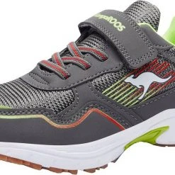KangaROOS »K-Ni Remi EV« Sneaker Grau-lime, Dunkelblau-lime