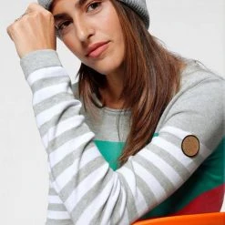 KangaROOS Rundhalspullover in modischer Streifenoptik Beere-rosa, Marine-rot-hellgrau, Hellgrau-türkis-pink, Wollweiß-rosa-dunkelgrün 13 KangaROOS Rundhalspullover in modischer Streifenoptik Beere-rosa, Marine-rot-hellgrau, Hellgrau-türkis-pink, Wollweiß-rosa-dunkelgrün -KANGAROOS Verkäufe 9969dae7 94a2 59a5 979f 66f79ccd5ddd