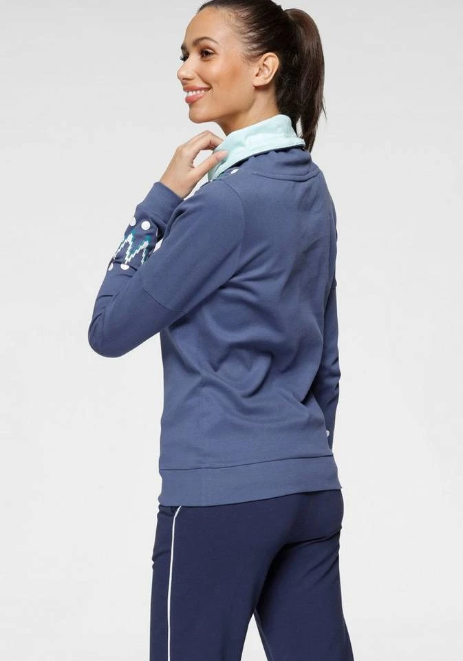 KangaROOS Sweatshirt mit trendigem Druck vorn und an den Ärmeln Rosa-blau-bedruckt, Offwhite-rosa-bedruckt, Blau-mint-bedruckt, Anthrazit-hellgrau-bedruckt 2 KangaROOS Sweatshirt mit trendigem Druck vorn und an den Ärmeln Rosa-blau-bedruckt, Offwhite-rosa-bedruckt, Blau-mint-bedruckt, Anthrazit-hellgrau-bedruckt – Bild 2