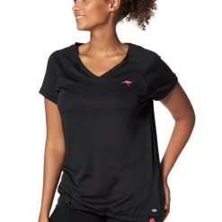 KangaROOS Funktionsshirt Große Größen Koralle, Schwarz, Petrol, Lila