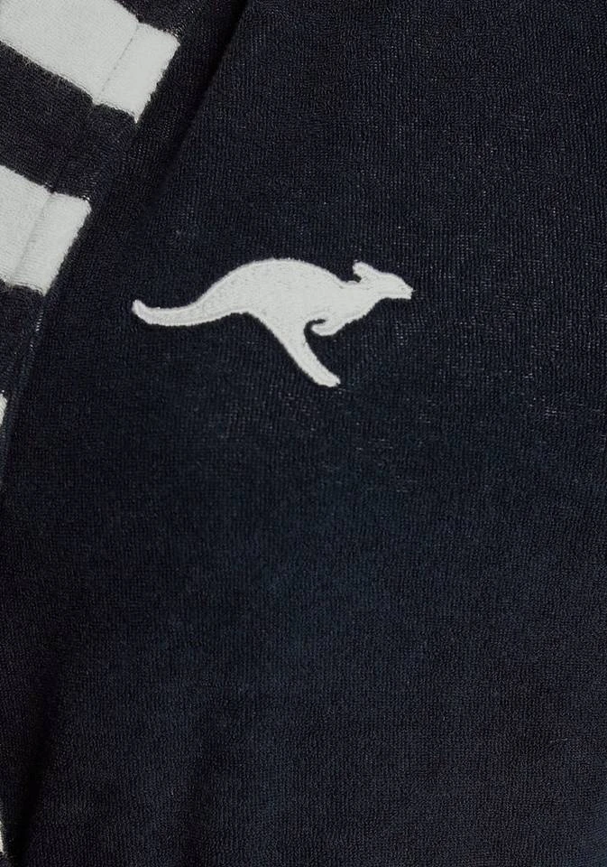 Damenbademantel »Celia«, KangaROOS, mit gestreiftem Gürtel Marine, Rot, Grau 5 Damenbademantel »Celia«, KangaROOS, mit gestreiftem Gürtel Marine, Rot, Grau – Bild 5